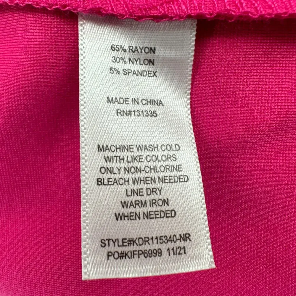 Socialite x Nordstrom | NWT | Small | Cutout Bodycon Mini Dress in Pink Peacock - Picture 8 of 9